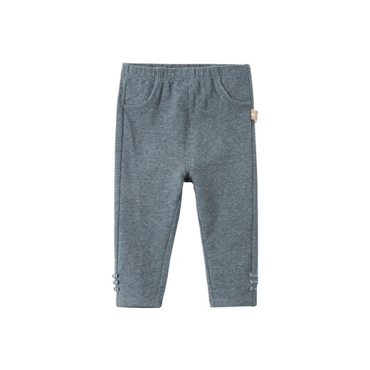 David Bella (Dave/Bella) Mode Cartoon Boy Big Pants Harem Hosen Baby Girl Herbst Baby Big Butt Hosen Hosen Denim Blue [DB16866] 73 cm (empfohlene Höhe 66-73 cm)