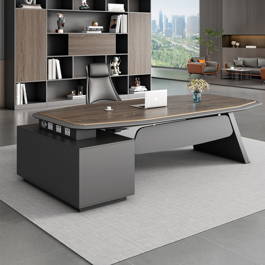 Semphia boss desk desk simple modern executive desk office manager desk supervisor desk and chair combination office furniture