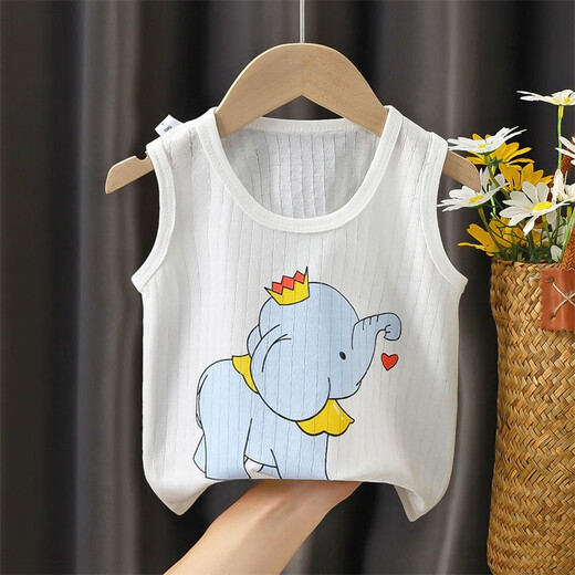 Sechs Farben des Glücks, 2-teilige Babyweste Sommer Pure Cotton Thin Style Jungen und Mädchen, Babys und Kinder atmungsaktiven Bauchbauchschutz Kinderhülsenweste zufällig gemischt und übereinstimmend 2 Packungen (falls Sie möchten, hinterlassen Sie bitte eine Nachricht und Notiz) 100