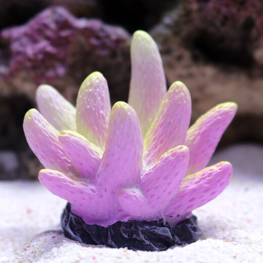 Simulación del agua del agua de coral Decoración del ascenso de pescado Aquario Decoración suministros de agua de agua Tanque de rocas Roces