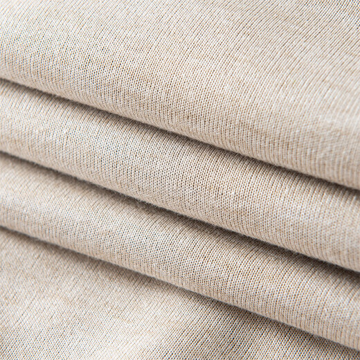 GENIOLAMODE Ao Ruipeng endorsed sweater men's winter round neck bottoming sweater sweater khaki 2XL