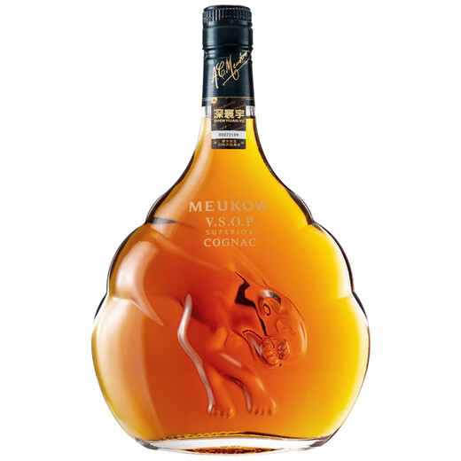 墨高（Meukow）VSOP干邑白兰地洋酒 法国原瓶进口 商务宴请 加过送礼 700ml vsop 700mL 1瓶 VSOP700ml
