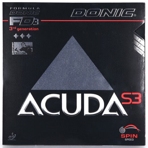 
DONIC Acuda S1 Table Tennis Glue S2 Table Tennis Racket Glue S3 Astringent Offensive Glue S3 [Red MAX]12083