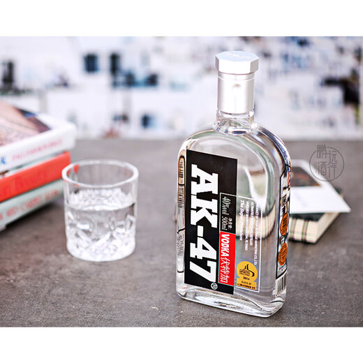 AK-47 vodka AK-47 foreign liquor base liquor 40 degrees 700ml classic original bar cocktail mix 500mL 2 bottles