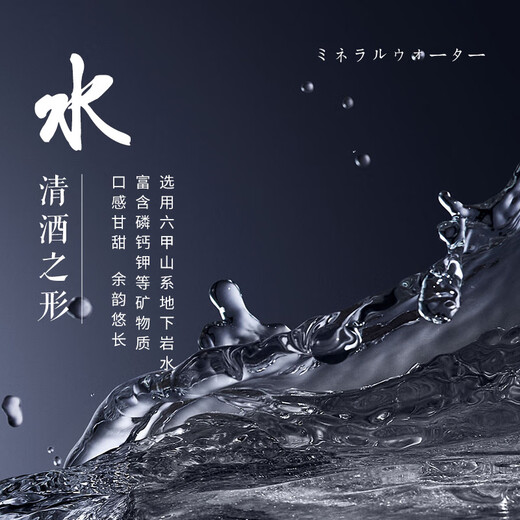 Baihe Dagenjo Tari Zhongkou 1,8L Japanisch Sake aus Japan importiert