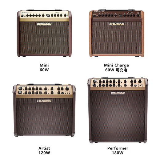 FISHMAN Fisherman Plays and Sings Loudbox Acoustic Guitar Outdoor Singing Road Show Electric Blowpipe Live Broadcast Internal Recording Acoustic Instrument Sound 120w (Artist) Official Standard