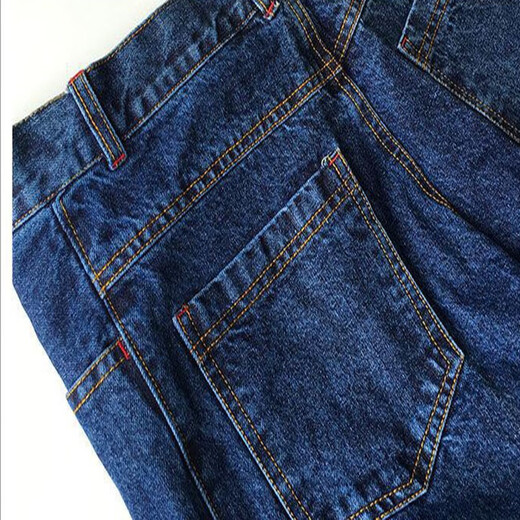 征战虎 秋季加厚牛仔电焊工作服套装男 A款：HMD9758-B 深藏青 L 单位：套