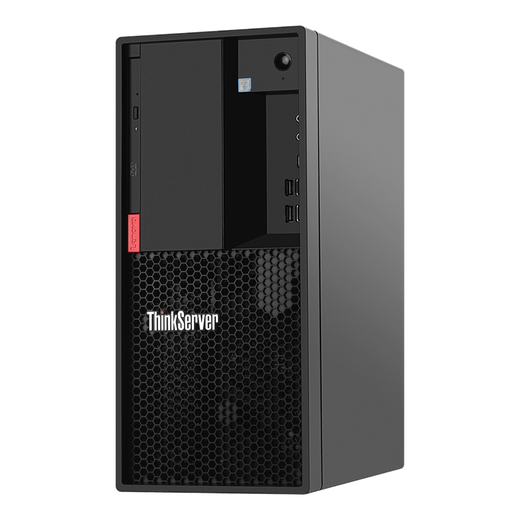 联想ThinkServer TS90X/ST58V2 塔式服务器办公台式电脑主机 金蝶用友ERP 定制升级 双网卡 TS90X E-2356G 至强六核 3.2GHz 32G内存丨512G+2x4T企业丨RAID1