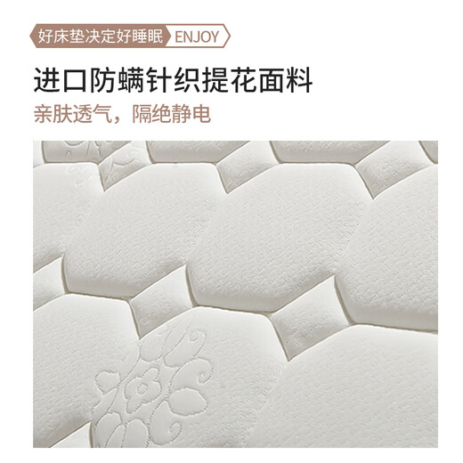 韵思 独立弹簧偏硬护脊天然乳胶床垫1.8米隐形床翻床专用豪华17cm厚 常规款16cm弹簧床垫 1350*2000