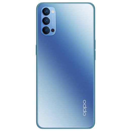 OPPOReno4 super night scene video 65W super flash charging video super anti-shake dual mode 5G8GB+128GB crystal diamond blue camera game video mobile phone