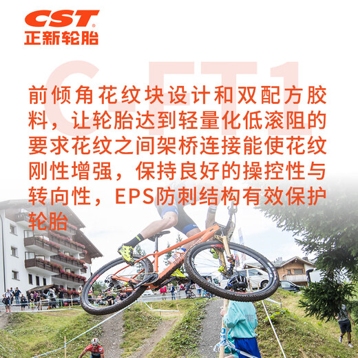 Zhengxin Tire Bicycle Tire 27.5X1.95 C-FT1 Fox Tail EPS/AR Shanma/Mountain Bike Tire