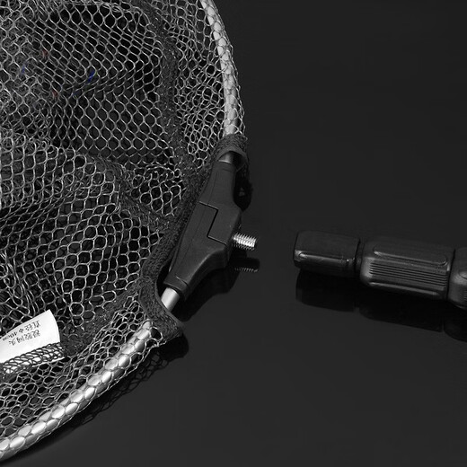 Guangwei (GW) aluminum alloy copy net shrinkable super hard folding competitive fishing gear fishing supplies 2.0M (net head color shipped randomly)