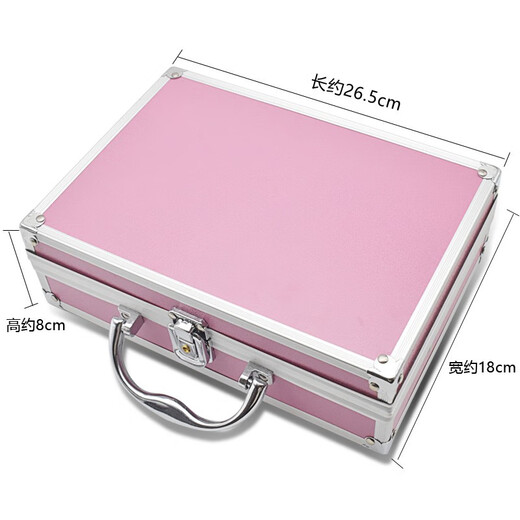 Xiaoyao Wang professional ear picking tool set, ear picking luminous ear picking spoon, ear cleaning goose feather stick, visible hand light, chicken crane feather stick, pink set (hand light + thumb light) 1 piece