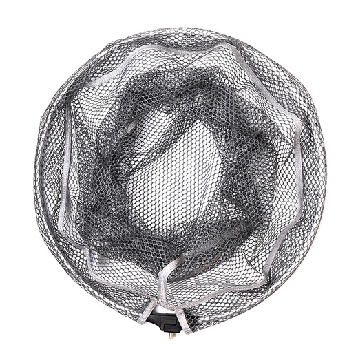 Guangwei (GW) 2.5-meter aluminum alloy fishing gear, rubberized anti-scratch fishing net, folding fishing net pocket, fishing fishing net