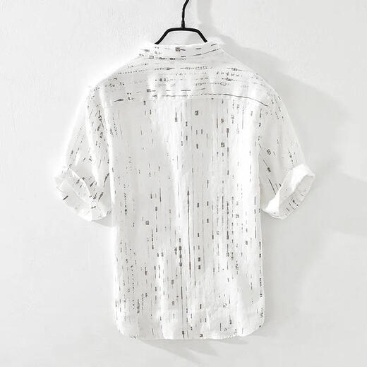 Camisa de ajedrez de Beiji a rayas de ajedrez de Beiji Camisa de lino de algodón de algodón de algodón de algodón de algodón de algodón de algodón de algodón de algodón de algodón de moda.