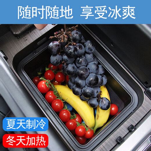 千众别克gl8扶手箱汽车中央手扶箱652t653t专用改装车载冰箱储物收纳 GL8【652T】原车色谦和米 不带冰箱+无线充+氛围灯+220V