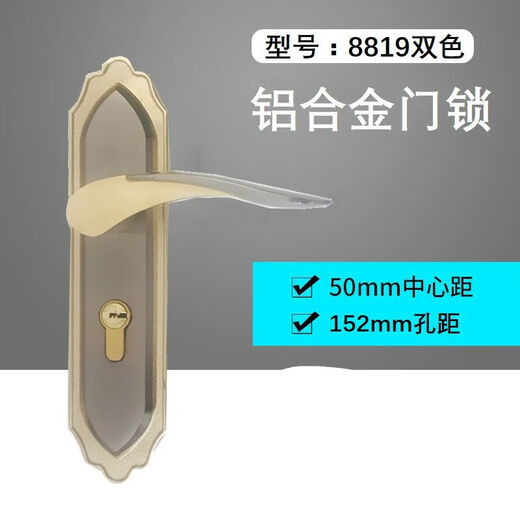 XMSJ LOCKSETZUNGSPLOSS GLEIBE PANKEMENTER MENTION LOCKENTRIFT 50 mm Griff