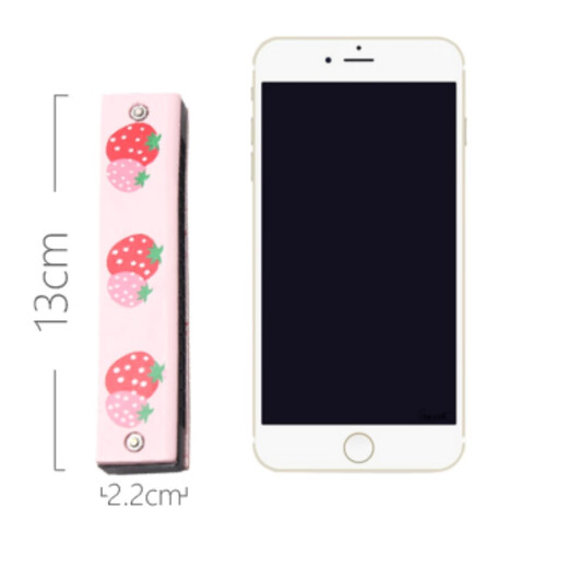 
16-hole children's wooden harmonica kindergarten elementary school students beginners playing musical instruments creative gift oral organ toys wooden harmonica colors randomly