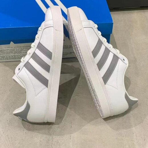 阿迪达斯 （adidas）板鞋男鞋女鞋夏季新款低帮缓震运动鞋轻便透气休闲鞋HQ0264 EE6196 36