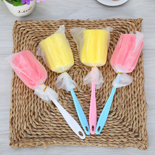 Haushalte Langstorte Becher Pinsel Thermoses Schwamm Reinigungsbecher Reinigung Pinsel Becher Pinsel Flaschenflasche Pinsel Flaschen Pinsel Zufallsfarbe 1