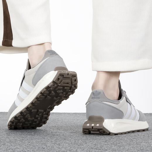 阿迪达斯 （adidas）三叶草男鞋女鞋运动鞋 25夏季新款RETROPY E5复古休闲鞋老爹鞋 GY9922/米/灰/白 36.5 鞋内长225mm