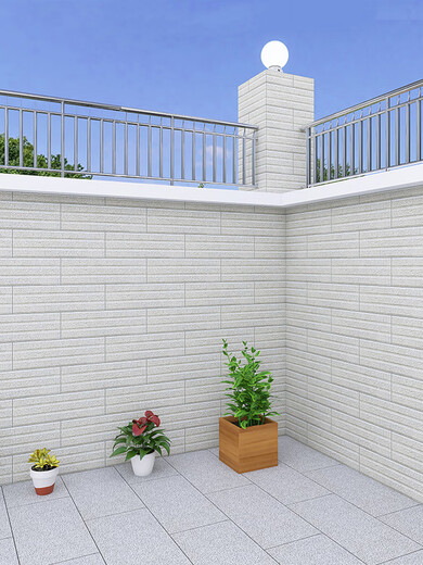 Yunduo Villa Exterior Wall Brick Danxia Piedra Cerámica Cerámica 150x500 Tildos de valla del patio Azulejos al aire libre Camina