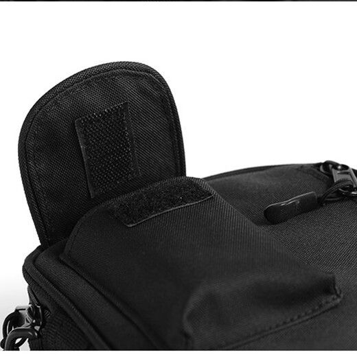 Oxford Stoff Casual Recond Bag Herren Sport Handy Bag Herren Trendy Brand Mini Crossbody Bag Herren Aufbewahrung Schlüsselmünzen Brieftasche Kleine Hängsbeutel -Umhängetasche Herrenbeutel Lucifer L695 Black + Digital Bag Basismodell