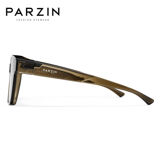 
PARZIN polarized sunglasses for men and women Fan Chengcheng same style lightweight portable myopia mirror driving sunscreen sunglasses PZ12116 cold tea