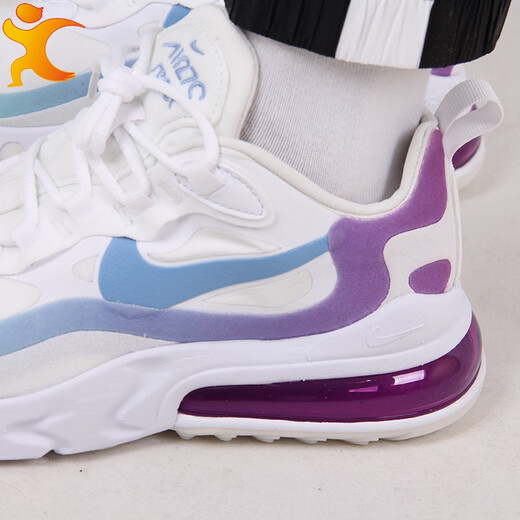 耐克（NIKE）女鞋 新款air max 270网面透气减震耐磨训练运动鞋气垫跑步鞋 AT6174-102 36