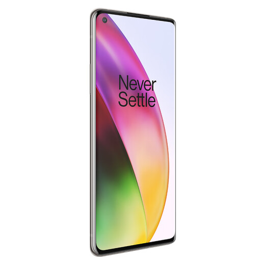 OnePlus85G flagship 90Hz high-definition flexible screen Snapdragon 865180g thin and light feel 12GB+256GB Silver Wing ultra-clear ultra-wide angle camera game phone