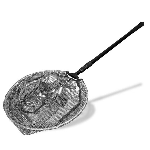 Guangwei (GW) aluminum alloy copy net shrinkable super hard folding competitive fishing gear fishing supplies 2.0M (net head color shipped randomly)