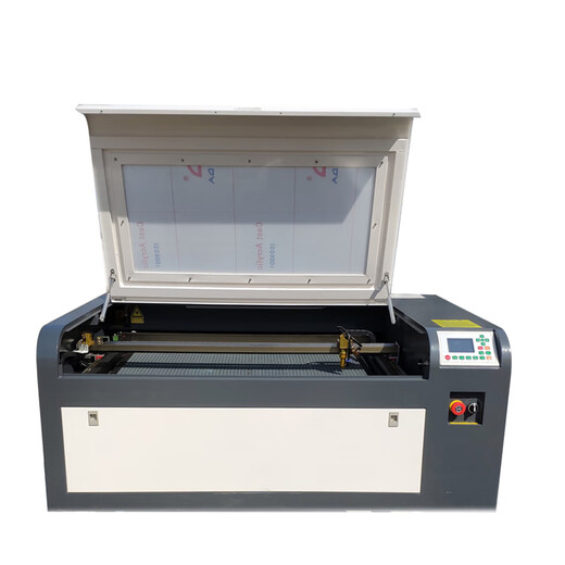 XMSJ6090 Laser-Gravurmaschine Acrylwerbung Stoff Leder Holzbrettmodell Namenschild Gummibrett 1390 Schneidmaschine 1 6090 High-End 50W Schiene Offline-Modell