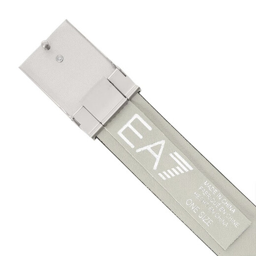 阿玛尼（ARMANI）皮带 男士织物EA7金属板扣式双面用腰带 245524 8A693 黑色/灰色 110