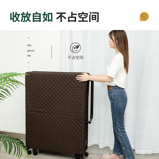 瑞仕达（Restar） 午休折叠床家用午睡神器躺椅简易办公室单人陪护沙发行军床 【宽90CM】臻选对折海绵床