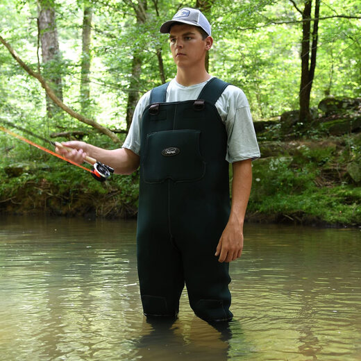 FROGG TOGGS men's waterproof fishing jumpsuit, professional outdoor wading equipment, forest green XX-Large