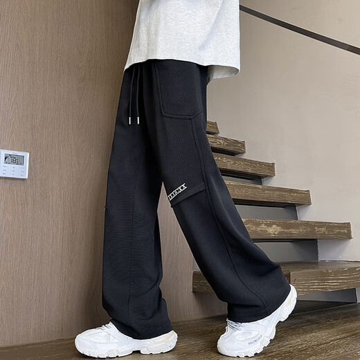 Idee (Zhuyifan) Fett großer Größe 230 Jin [Jin entspricht 0,5 kg] Hosen für Männer gerade Frühlings- und Sommer-Dünnarbeitshose Trendy Marke Großgröße gerade weit leges Casual Hosen K1477 Brown Farbe 5xl (195) 205-230 Jin [Jin gleich 0,5 kg] kann getragen werden können. Kann getragen werden können. Kann getragen werden kann