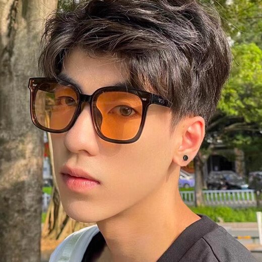 Platinum magnetic non-pierced ear clips geometric rhombus black and white high-end earrings trendy men and women personalized earrings hip-hop earrings geometric magnetic ear clips silver and black two pairs