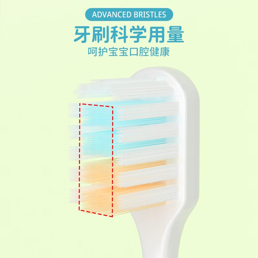OralGos British Children's Ultra-fine Soft Brush Cleaning Oral Dental Children 3-12 Years Old Students Do Not Injure Gums [2 Boxes] Soft Brushed Toothbrush 4