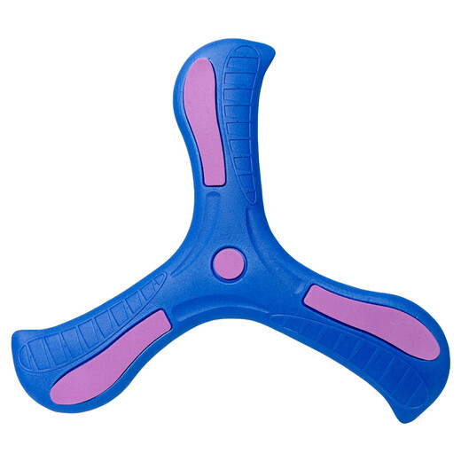 SEMALAM children's outdoor boys and girls three-leaf boomerangs back to Libiao parent-child sports fun UFO children's toys Boomerang-1 random
