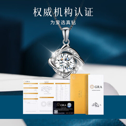 Manhe S925 Silver Moissanite Necklace Women's 2025 New Pendant Jewelry Wife's Birthday Gift for Girl Friends