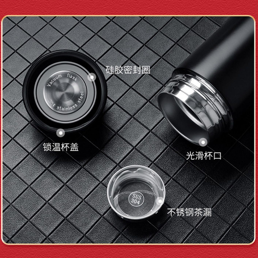 
Exiled Xian Pavilion Graduation Gifts to Teachers Practical Company Souvenirs Business Gift Customized Thanks Customer Thermos Cup High-end Blue-304 Digital Display Thermos Cup + Hair Dryer + Massager