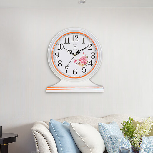 Polaris (POLARIS) wall clock, classical European clock, retro living room decoration table clock, creative bedroom bedside clock 70090-1