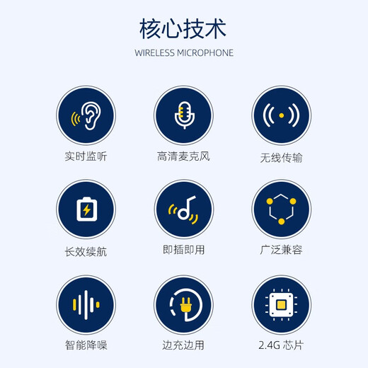 Archie Cat Microphone Wireless Lavalier Radio Intelligent Noise Reduction Douyin Live Online Class Microphone Recording Radio Shooting Short Video One to Two Apple Android Typec Universal AP009 (One to One) Intelligent Noise Reduction Universal Android and Apple Camera