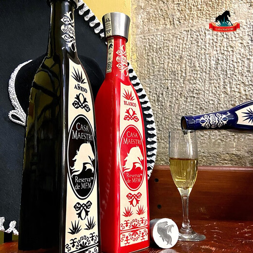 Acavilas Meister ausgewählter Tequila MFM Tequila Gold und Silber Alter importiert mexikanisch ausländische Alkohol gealtert Anejo750ml