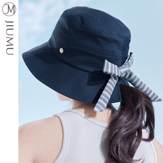 JIUMU sun protection hat women's sun hat sun hat fisherman hat summer outdoor face covering anti-UV hat for women
