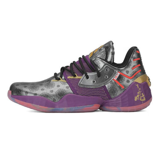 Zapatos de baloncesto adidas Zapatos para hombres 2025 Summer NUEVA DAMA 8 LILLARD 8 Generación Desgaste Resistente Remallable Sports y zapatos casuales FW3884 Zhang Fei/Harden 4 44 (270 mm)