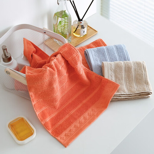 Ctdma pure cotton towel face towel for all seasons, adult men and women, absorbent and lint-free face towel, holiday gift towel, absorbent and soft, blue one