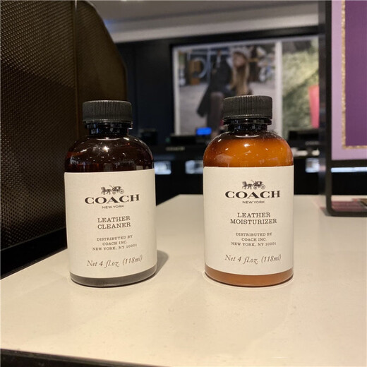 COACH Bag Leather Care Artifact Cleaner Liquid Care and Maintenance Canada 4 Cleaners + Maintenance Agents + Cleaning Cloth
