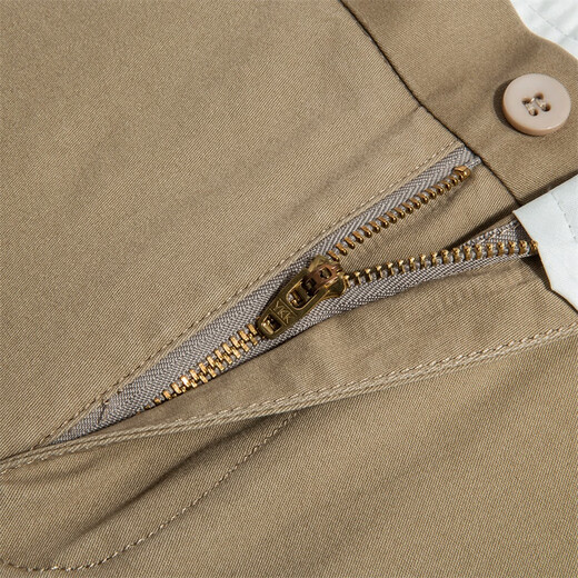 
Dancing with the wolf [Cotton-Function Comfortable] Casual Commuter Mid-waist Stretch Comfortable Versatile Men's Trousers 701 Khaki 29