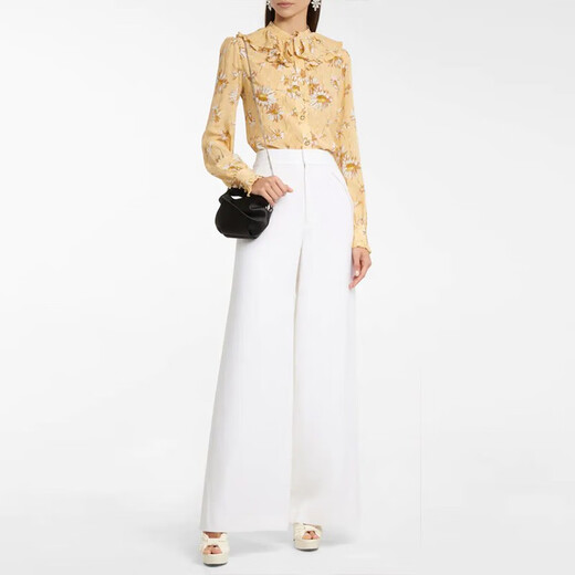 Jimmy Choo New Year's Gift (Jimmy Choo) Women's Patent Leather Platform Sandals P00622456 White 43 CN 43